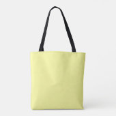 Tote Bag Craie jaune (Dos)