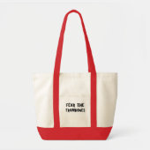 Tote Bag Craignez les trombones (Devant)