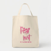 Tote Bag Crainte pas Christian Rose Grunge (Devant)