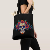 Tote Bag Crâne à sucre (De près)