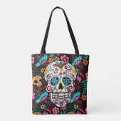 Tote Bag Crâne à sucre (Dos)