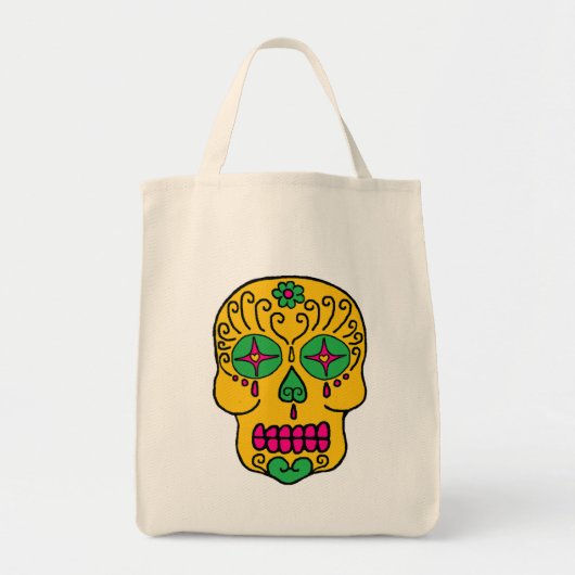 Tote Bag Crâne à sucre (Devant)
