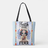 Tote Bag Crâne à sucre de foi (Dos)