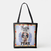 Tote Bag Crâne à sucre de foi (Dos)