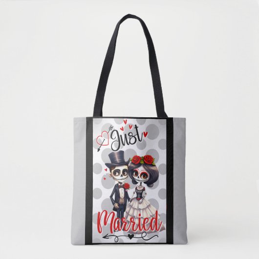Tote Bag Crâne à sucre mou (Devant)
