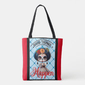 Tote Bag Crâne à sucre mou (Dos)