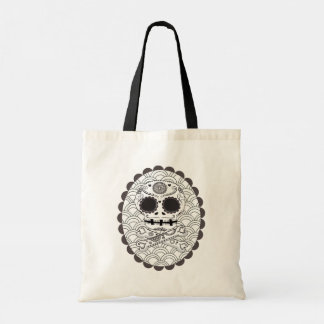 Tote Bag Crâne à sucre n Crossbones Pirate Livre Shopping