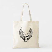 Tote Bag Crâne aux ailes éthérées (Dos)