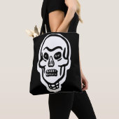 Tote Bag Crâne classique d'Halloween (De près)
