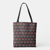 Tote Bag Crâne de Sucre Fleur (Dos)