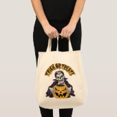 Tote Bag Crâne Dracula (Devant (produit))