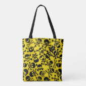 Tote Bag Crâne et motif d'os croisés (Dos)