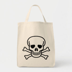 Tote Bag Crâne et os croisés