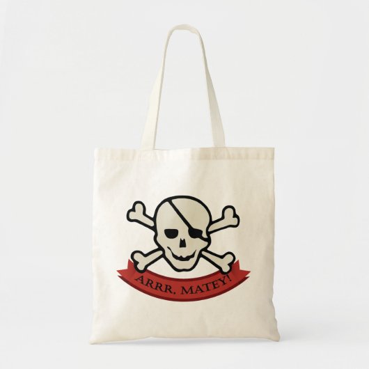 Tote Bag Crâne - Fourre-tout budgétaire (Devant)