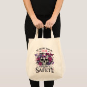 Tote Bag Crâne humain (Devant (produit))