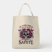 Tote Bag Crâne humain (Dos)