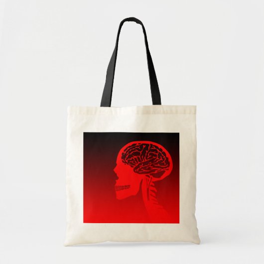 Tote Bag crâne logique (Devant)