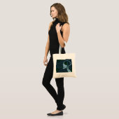 Tote Bag crâne logique (Devant (modèle))