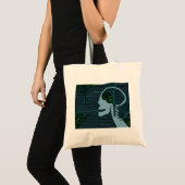 Tote Bag crâne logique (Devant (produit))