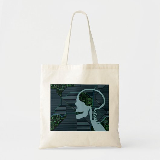 Tote Bag crâne logique (Devant)