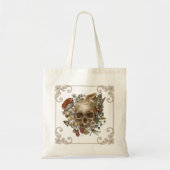 Tote Bag Crâne mystique Vintage (Devant)