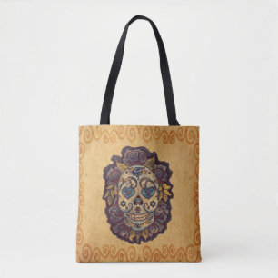 Tote Bag Crâne quatre Fourre-tout de sucre
