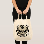 Tote Bag Crâne tribal (Devant (produit))