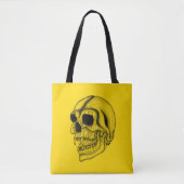 Tote Bag Crâne Vampire (Devant)