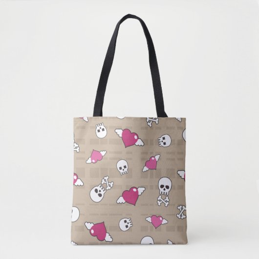 Tote Bag Crânes (Devant)