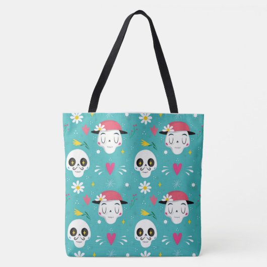Tote Bag Crânes (Devant)