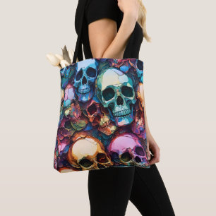Tote Bag Crânes funky