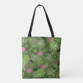 Tote Bag Crânes punks Girly sur l'arrière - plan de Camo de (Dos)