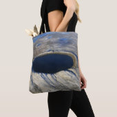 Tote Bag Cratère aérienne Pingualuit, Québec, Canada. (De près)