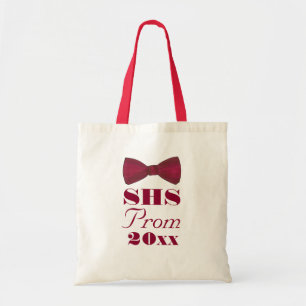 Tote Bag Cravate Bow Bowtie Menswear Formal Prom Favoriser