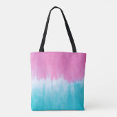 Tote Bag Cravate-Dye Abstrait : Conception de tissu de coto (Dos)