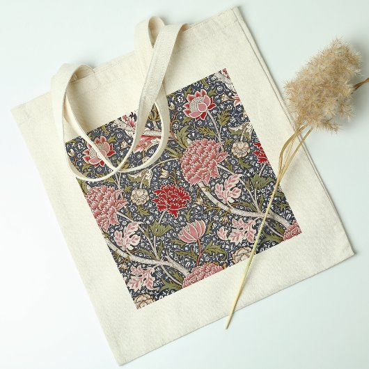 Tote Bag Cray Floral Textile William Morris