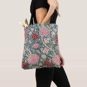 Tote Bag Cray Motif (par William Morris) (De près)