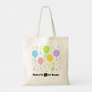 Tote Bag Crayon Modifiable Style – Balloon Bash pour Enfant