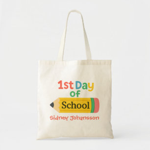 Tote Bag Crayon pour le 1er jour d'école