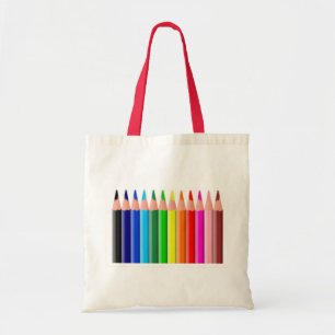 Tote Bag Crayons colorés