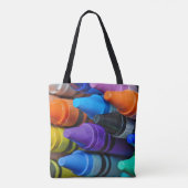 Tote Bag crayons colorés (Dos)