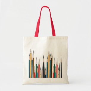 Tote Bag Crayons colorés