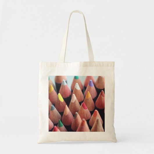 Tote Bag Crayons de couleur (Devant)