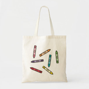 Tote Bag Crayons de couleurs