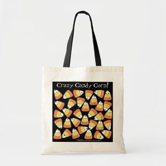 Tote Bag CRAZY Candy Corn ! (Devant)