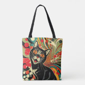 Tote Bag Crazy Cat (Dos)