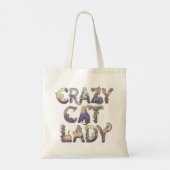 Tote Bag Crazy Cat Lady (Dos)