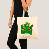 Tote Bag Crazy Green Monster