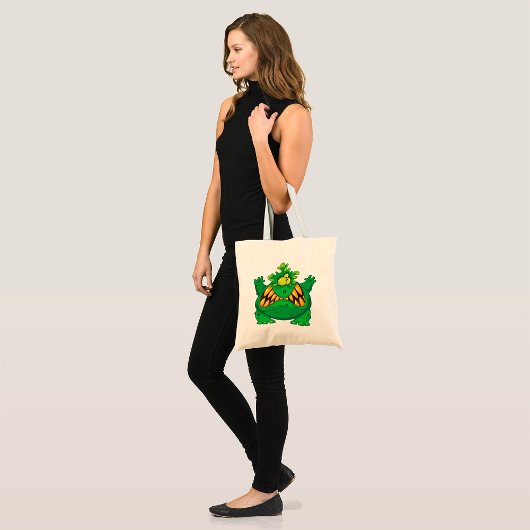 Tote Bag Crazy Green Monster