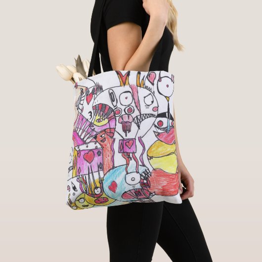 Tote Bag Crazy Morph (De près)